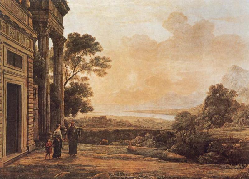 Claude Lorrain The Expulsion of Hagar